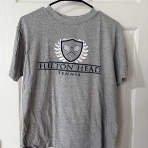 Tennis Gray Short Sleeve Tee